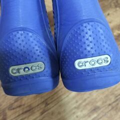 【USED】crocs クロックス 幼児 長靴　海外サイズC11（約17.4cm）の画像