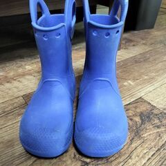【USED】crocs クロックス 幼児 長靴　海外サイズC11（約17.4cm）の画像
