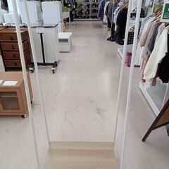 ★ジモティ割あり★  ハンガーラック ホワイト×ナチュラル W6...