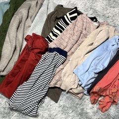 レディース服 大量50着以上 S〜L/フリーサイズ まとめ売り【1着50円】オールシーズン 引き取りの画像