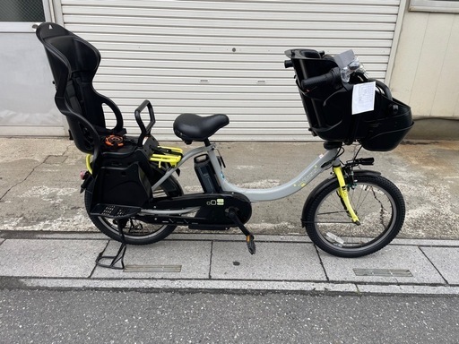 ❗️バッテリー新品キャンペーン❗️試乗?新車仕上げ⭐️中古子供乗せ電動自転車 ヤマハPASキス ブリヂストンアンジェリーノ
