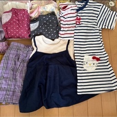 女の子110㎝　服24点セットの画像