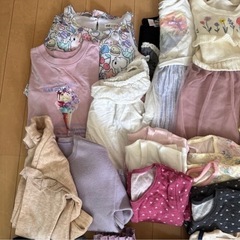 女の子110㎝　服24点セットの画像