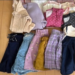 女の子110㎝　服24点セットの画像