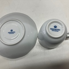 ⭐︎値下げ⭐︎H2505-760 MIKIMOTO カップ＆ソーサー2客セット ※バラ売り不可 未使用品の画像