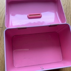 リラックマ貯金箱　ピンクの画像