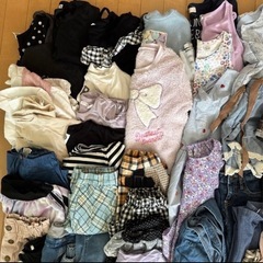 女の子120㎝　服50点セットの画像