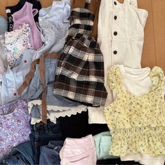 女の子120㎝　服50点セットの画像