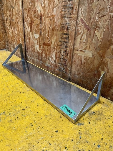 C(7268) ステンレス 吊り棚 平棚 収納棚 W1200D300H250 業務用 厨房設備 飲食店 店舗用 中古品