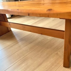 木製ベンチ　ダイニング用の画像