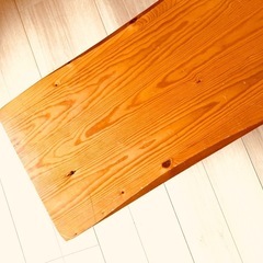 木製ベンチ　ダイニング用の画像