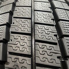 【走行短め】DUNLOP WINTER MAXX LV01 165/80R14 97/95N LT 14インチ スタッドレス 4本 24年製 ADバン等　(MTD991)クレジットカード QRコード決済可能の画像