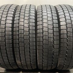 【走行短め】DUNLOP WINTER MAXX LV01 165/80R14 97/95N LT 14インチ スタッドレス 4本 24年製 ADバン等　(MTD991)クレジットカード QRコード決済可能の画像