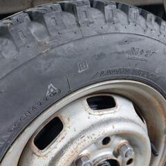 🆕BRIDGESTONE製タイヤ４本セット145R12 LT 6PR🆕の画像