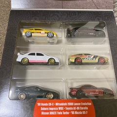 未開封 Hot WHeeLs ホットウィール Hot Wheels ジャパニーズ カーカルチャー マルチパック 6台 HDH50-0710 の画像