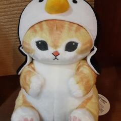 モフサンド　ペンギンにゃんぬいぐるみ