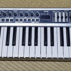 【中古】MIDIコントローラー (49鍵) -ドライバ設定要