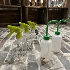 スプレーボトル・ミドリエ給水ボトル