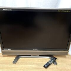 【終】【B23】SHARP/シャープ/液晶カラーテレビ/37V型...