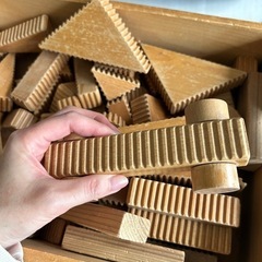 廃盤希少のGIZA積み木
の画像