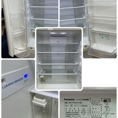 R387 ☀️ ジモティー限定価格！大容量♪ Panasonic 冷蔵庫 (451L / 観音開き) 18年製 NR-FV45V3 ⭐ 動作確認済 ⭐ クリーニング済の画像