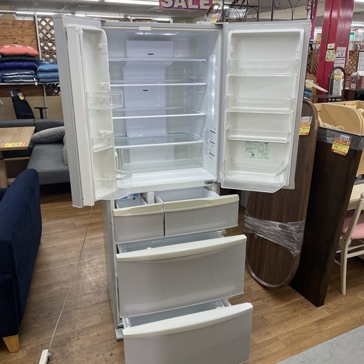 R387 ☀️ 期間限定値下げ！ ジモティー限定価格！大容量♪ Panasonic 冷蔵庫 (451L / 観音開き) 18年製 NR