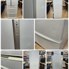 R387 ☀️ ジモティー限定価格！大容量♪ Panasonic 冷蔵庫 (451L / 観音開き) 18年製 NR-FV45V3 ⭐ 動作確認済 ⭐ クリーニング済の画像