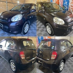 日産　マーチ　平成23年　11.6万キロ　12S 2WD 車検令...