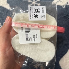 【新品】犬印　赤ちゃん靴下　8cmの画像