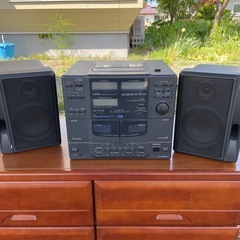 CDカセットミニコンポ
