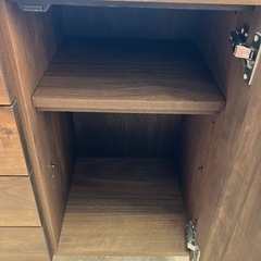 値下げしました！！🪵マルヨシ民芸家具シェルフキャビネット　アジアンテイスト　モダンスタイル　No.3139 🪵の画像