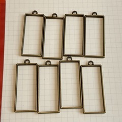 レジン枠 アクセサリー用金属フレーム