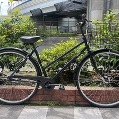 🔵中古車🔵 27インチ　シティーサイクル　LEDオートライト　中...