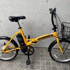美品　中古電動自転車　ハマー