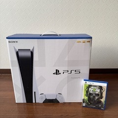 ps5本体+CoDの画像