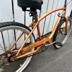 シュウィン ビーチクルーザー サーフキャリア付きの画像