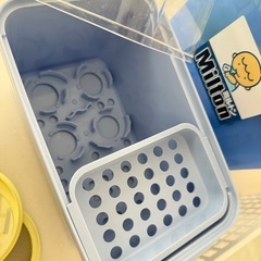 ミルク　哺乳瓶　干す　収納　ケースの画像