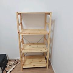 無印良品　パイン材ユニットシェルフ