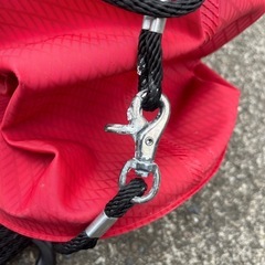 シマノ 水汲みバッカン 赤 釣りにの画像