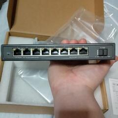 【商談中】【最終値下げ】【RJ45 8ポート2.5GbE・SFP+ 1ポート10GbE対応L2Switch】HORACO ZX-SWTGW218AS【動作確認済み】の画像
