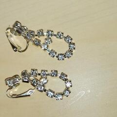 ブライダルネックレス ウェディング　ネックレス　イヤリング　セット　アクセサリーの画像