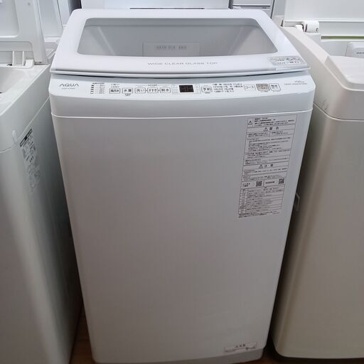 ☆ジモティ割あり☆ AQUA 洗濯機 7kg 21年製 ／クリーニング済み