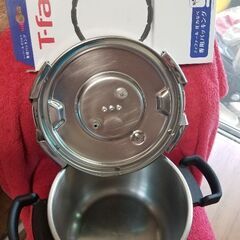 Tーfal　クリプソ　圧力鍋　  cliepso 　容量6L　IH対応　ワンタッチ開閉式の画像