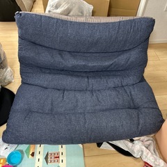 ニトリリクライニングソファ　カバー付き