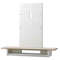 40～65V型対応 壁寄せテレビスタンド （自律型）　ナチュラル木目 の画像