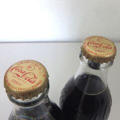 コカ・コーラ 100周年記念ボトル② 300mL 瓶 2本セット Coca Cola インテリア ディスプレイ用 外箱あり CocaCola 札幌市 北区 屯田の画像