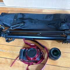 ニコン Nikon D5500 標準レンズ、三脚セット 