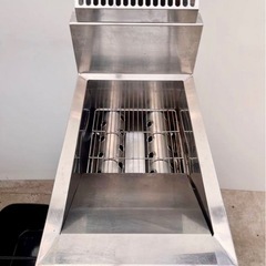 直接引き取り5%OFFインボイス登録店 マルゼン ガスフライヤー 幅330×奥行き600×高さ790(ﾊﾞｯｸｶﾞｰﾄﾞ1000) 都市ガス13A 油量13L maruzen 店舗用品 厨房機器 動作良好 508011の画像