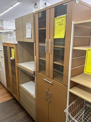 ☆ジモティ割あり☆ 食器棚 クリーニング済み SJ7259