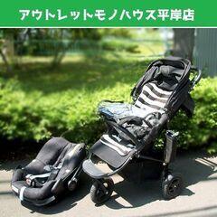 バギー+チャイルドシートセット　エアバギー ココ プレミア+マキ...